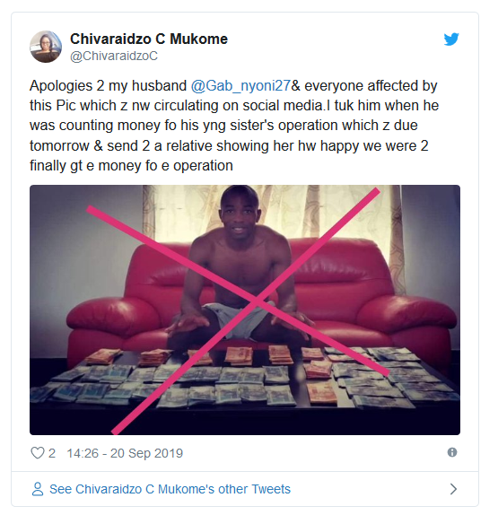 Gabriel Nyoni's controversial pic explained Soccer24 Soccer24